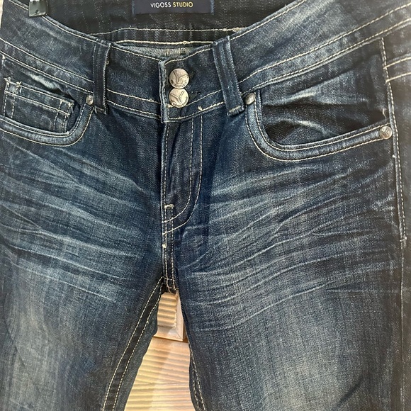 Vigoss Studio jeans, white stitching - Picture 3 of 6